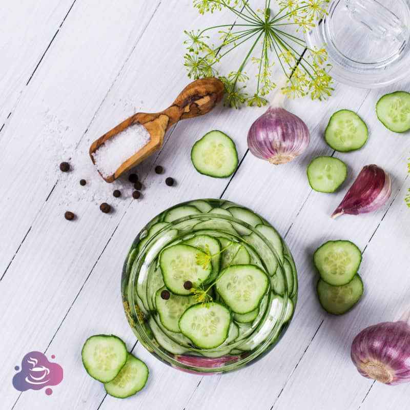 5-Minuten-Saure Gurken