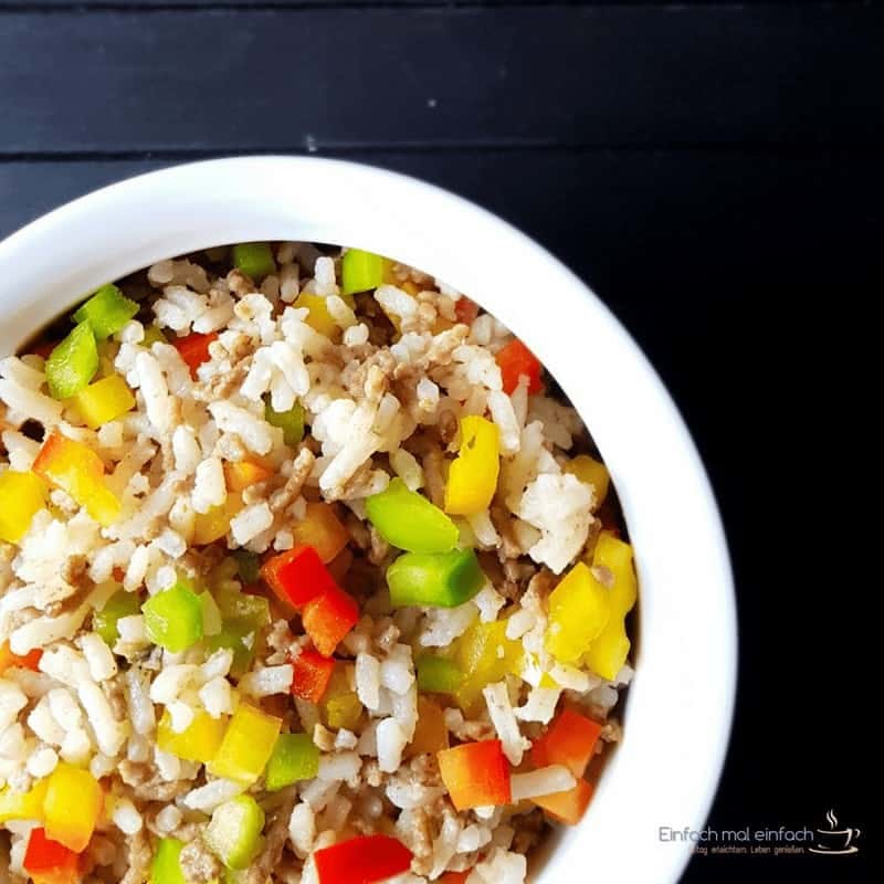 Hackfleisch-Reispfanne in 3 Varianten - Bild 3