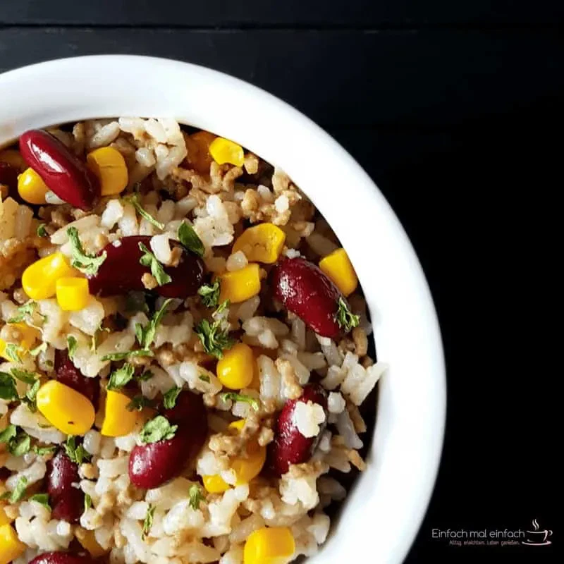 Hackfleisch-Reispfanne in 3 Varianten - Bild 4