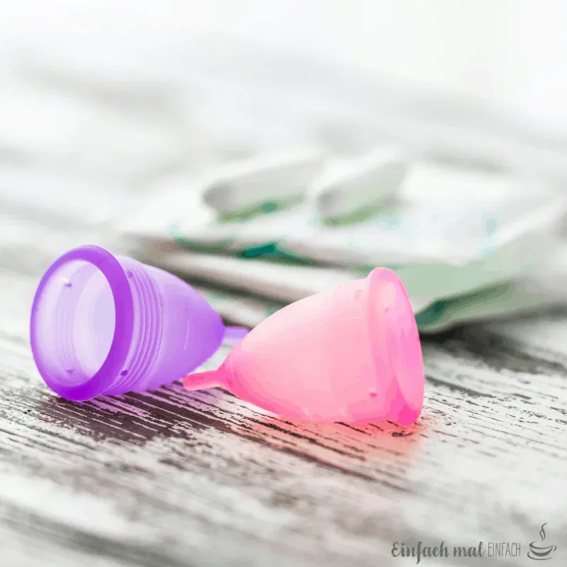 Menstruationstassen und Tampons