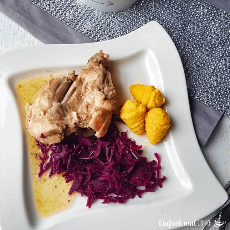 Kaninchenbraten