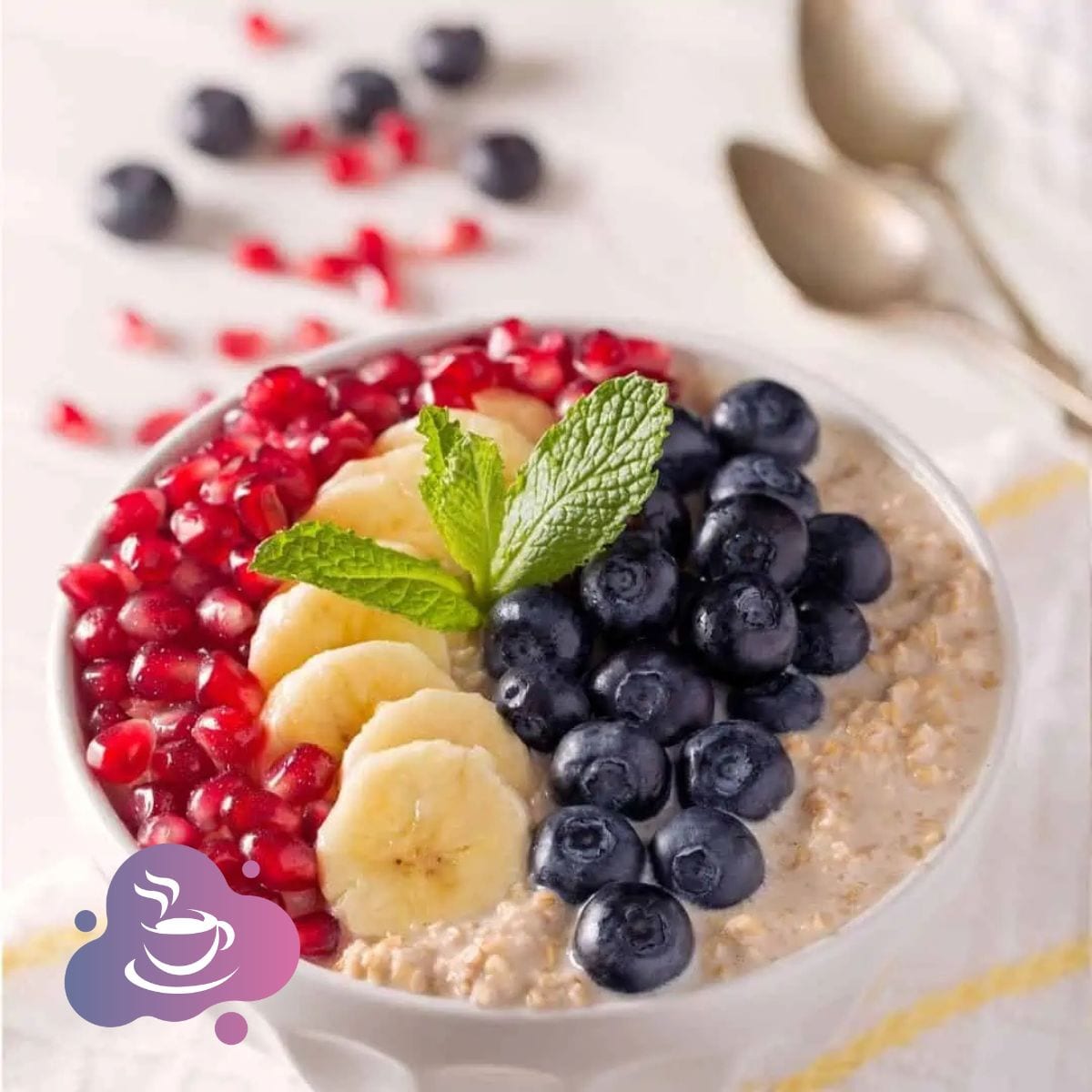 Porridge mit Toppings