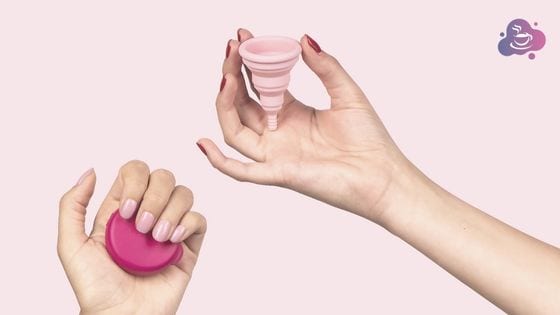 Anwendung einer Menstruationstasse - Bild 3