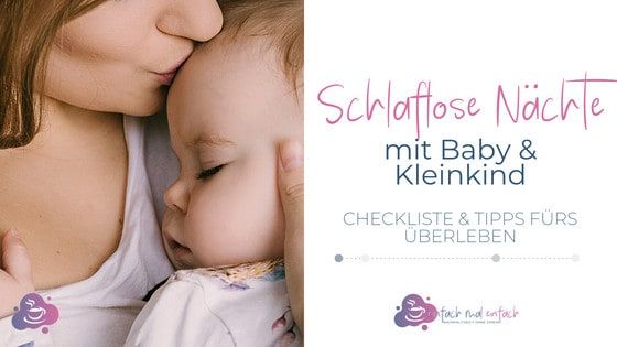 Ursachen für schlaflose Nächte mit Baby - Bild 1