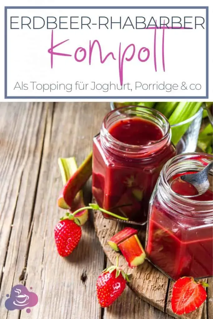 Erdbeer-Rhabarber Kompott - Bild 5