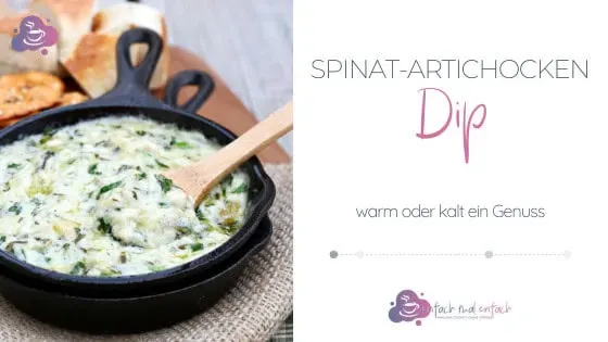 Spinat-Artischocken Dip - Bild 1