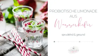 Probiotische Limonade aus Wasserkefir - Bild 1