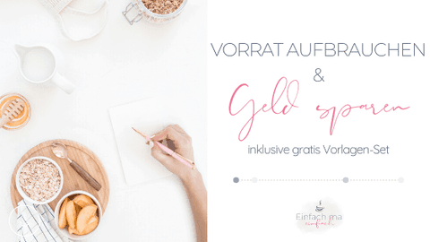 Vorrat aufbrauchen