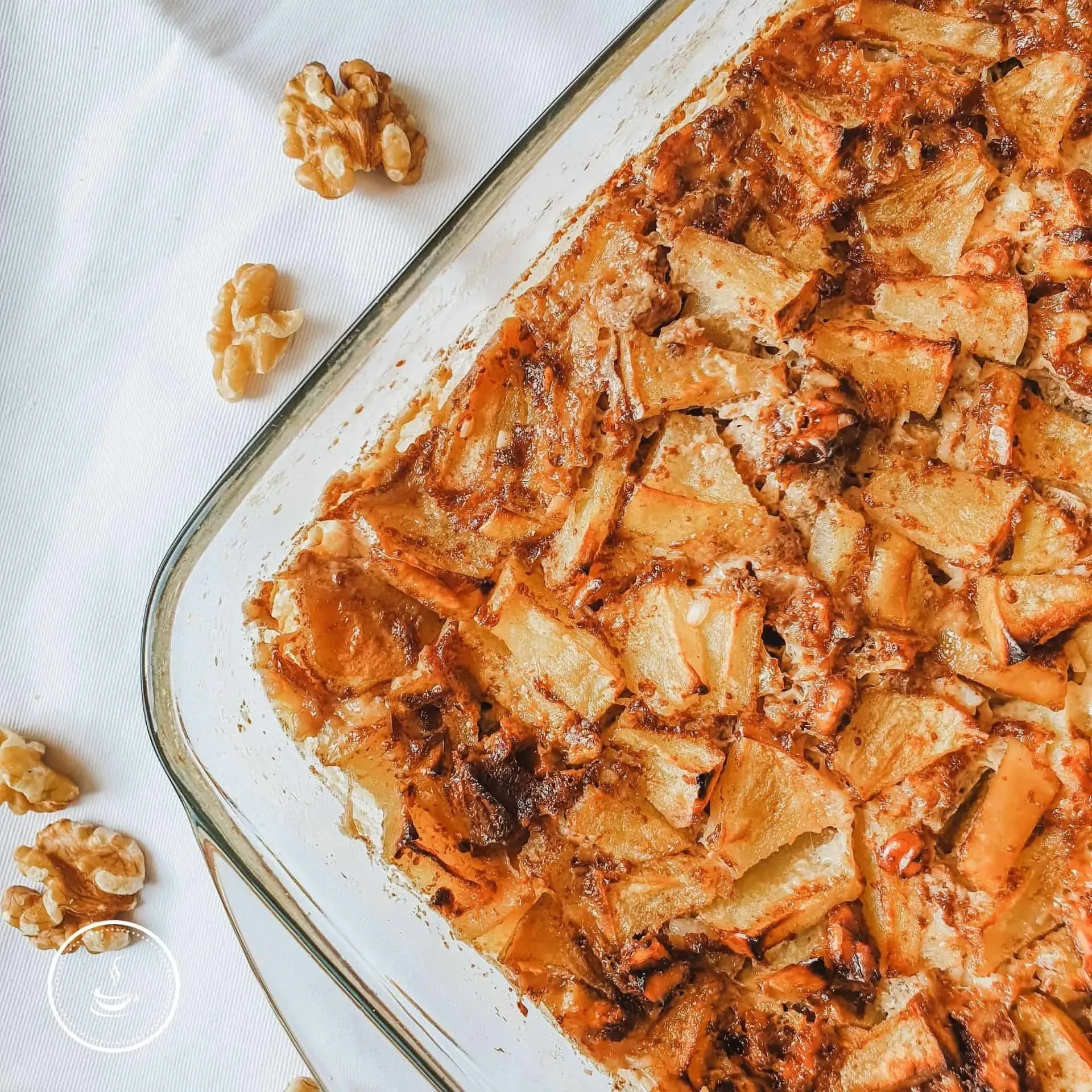 Apfel Walnuss Milchreis