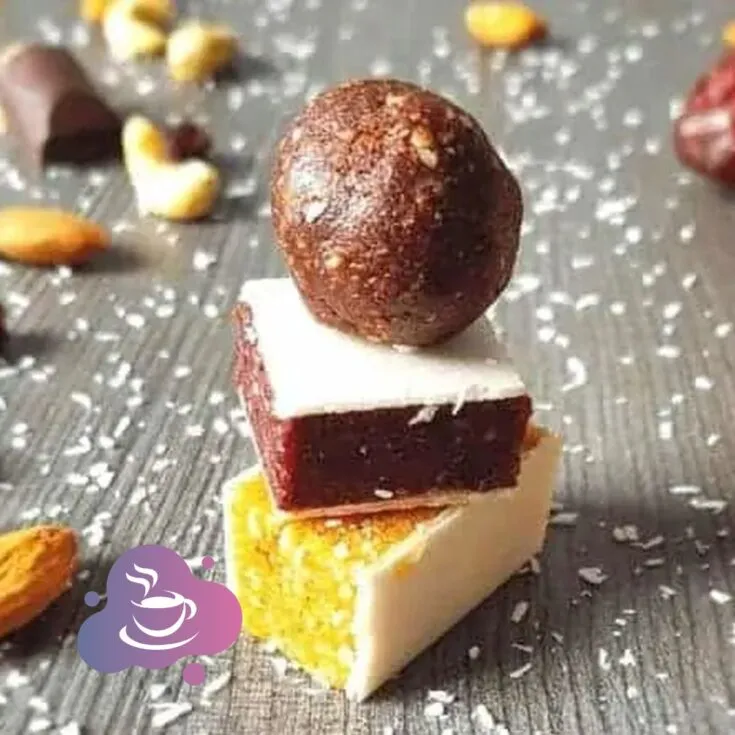 Fruchtriegel und Kugel