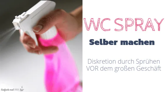 WC Spray Sprühflasche