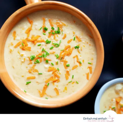 Blumenkohl-Käse Suppe - Bild 3