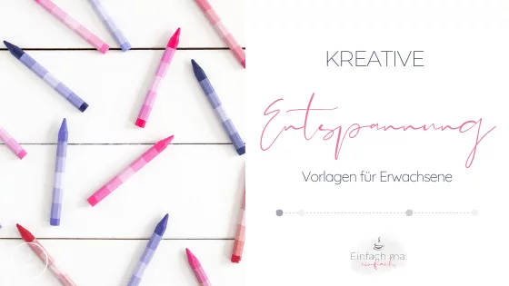 Kreative Entspannung - mit kostenlosen Vorlagen für Erwachsene - Bild 1
