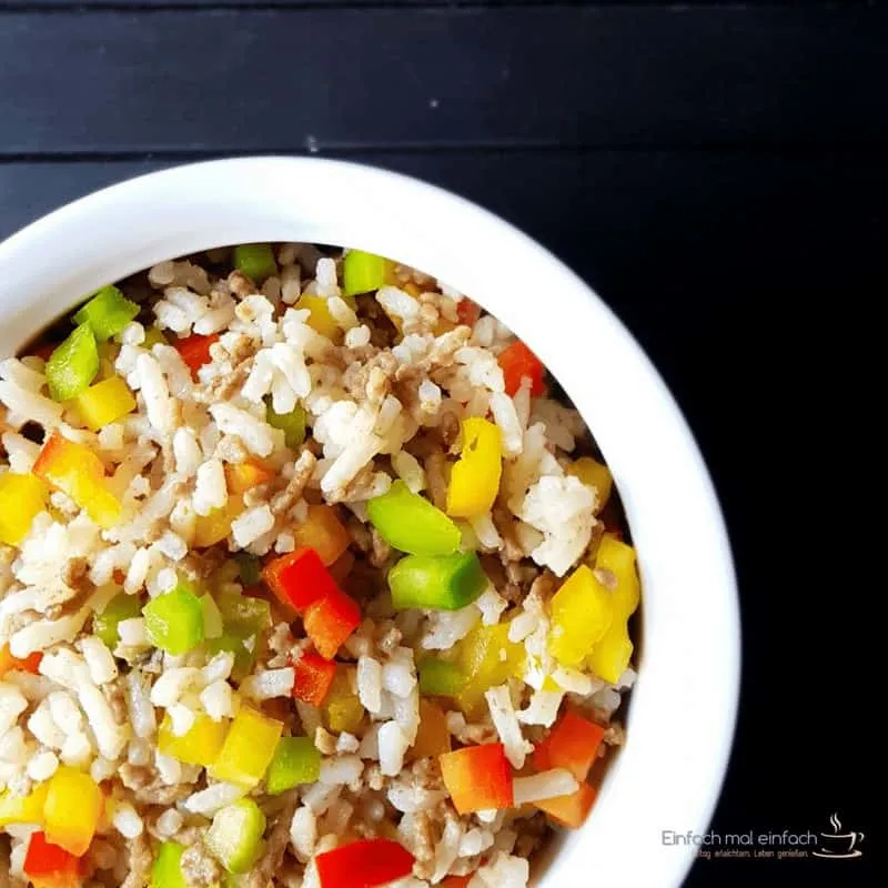 Hackfleisch-Reispfanne in 3 Varianten - Bild 3