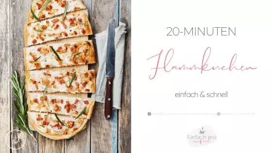 Schneller Flammkuchen in 20 Minuten - Bild 1