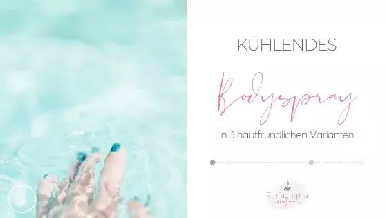 kühlendes Bodyspray