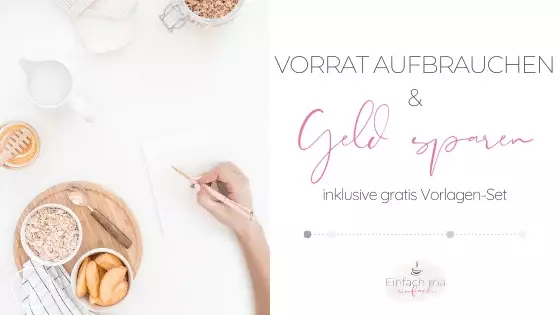 Vorrat aufbrauchen