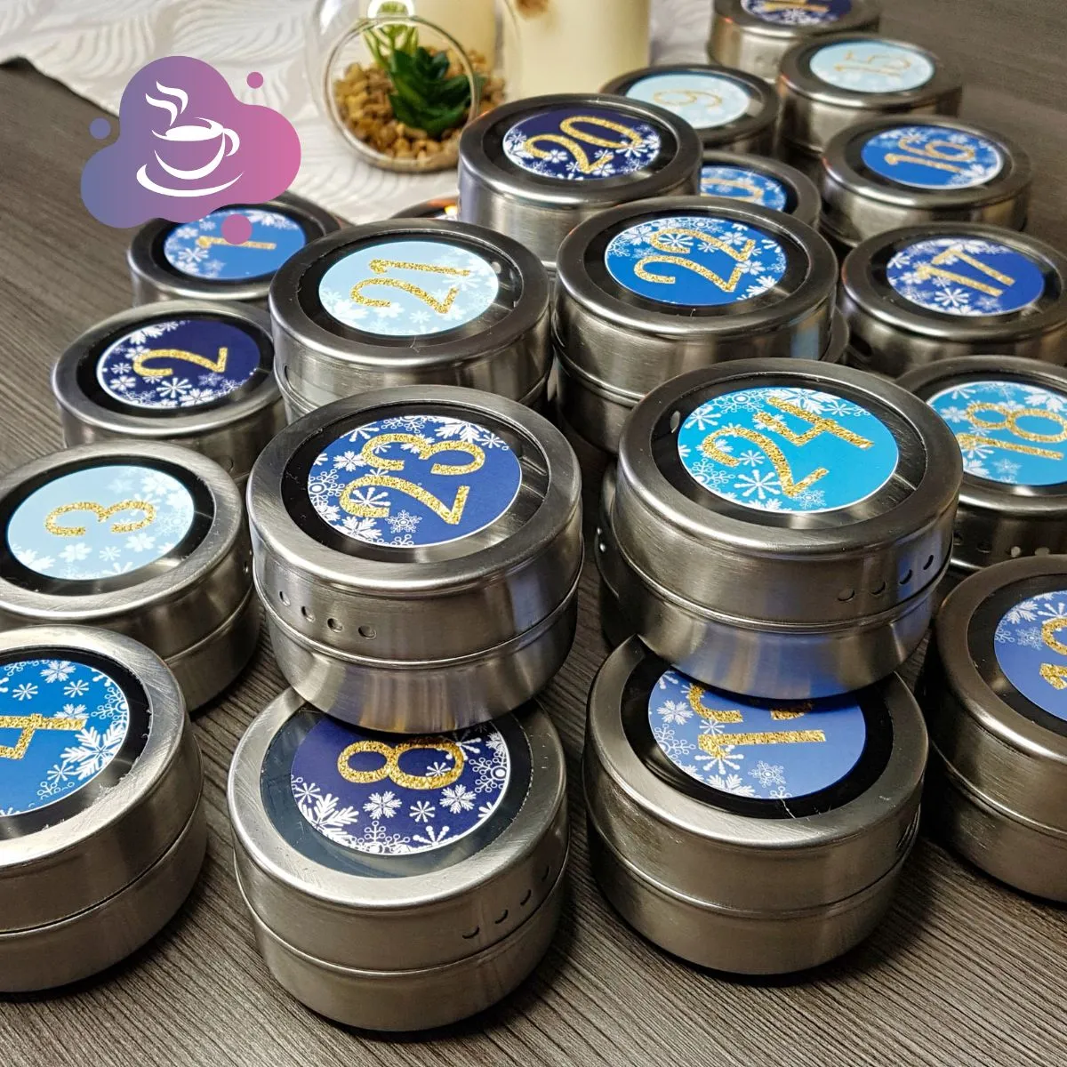 DIY Adventskalender Dosen