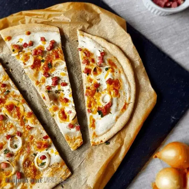 20-Minuten Flammkuchen