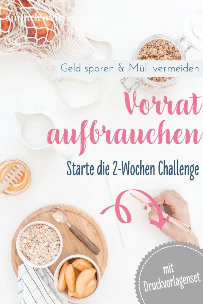 Vorrat aufbrauchen & Geld sparen (mit Vorlagenset) - Bild 2