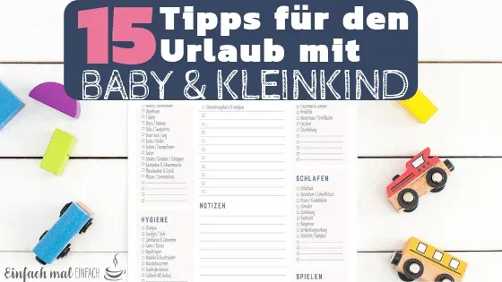 Entspannter Urlaub mit Baby & Kleinkind: 15 Tipps - Bild 3