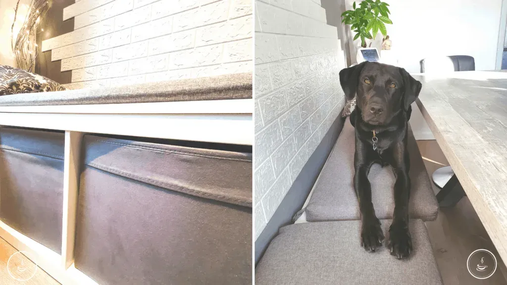 IKEA Eckbank aus 2 Kallax Regalen bauen - Bild 4