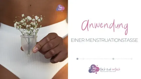 Anwendung einer Menstruationstasse - Bild 1