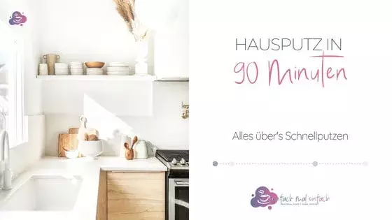 Hausputz in 90 Minuten - Tipps zum Schnellputzen - Bild 1