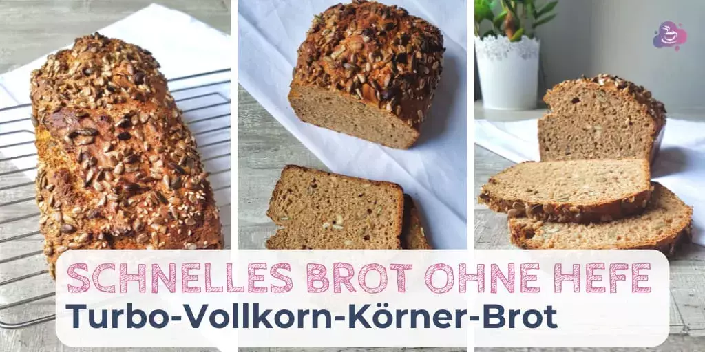 Schnelles Brot Ohne Hefe: Turbo-Vollkorn-Körner-Brot mit Backpulver - Bild 7