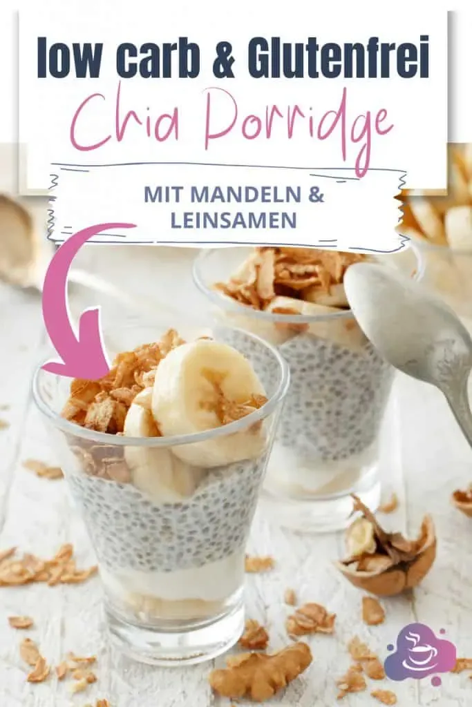Chia Porridge mit Mandeln und Leinsamen - Bild 4