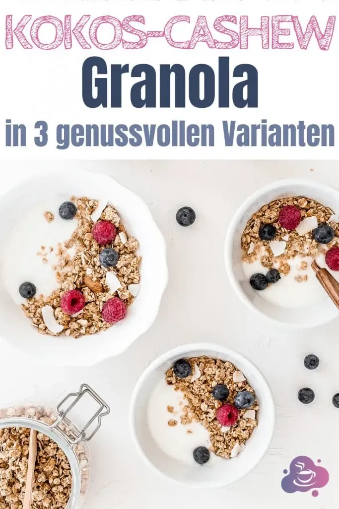 Kokos-Cashew Knuspermüsli - Granola in 3 Varianten - Bild 5