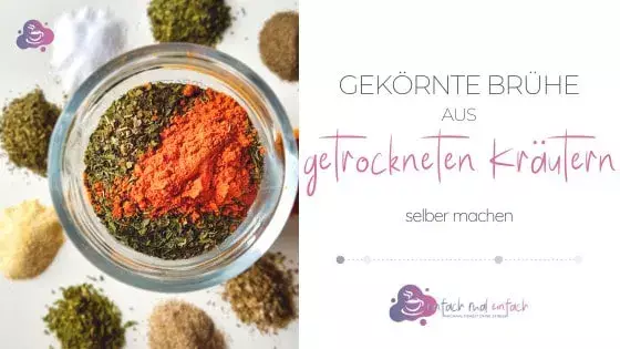 Gekörnte Brühe aus Kräutern selber machen - Bild 8