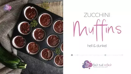 Zucchini-Muffins in 2 Varianten - Bild 3
