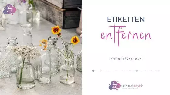 Etiketten entfernen - einfach & schnell - Bild 9