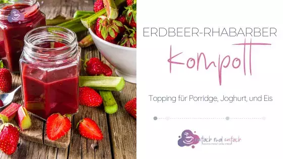 Erdbeer-Rhabarber Kompott - Bild 9