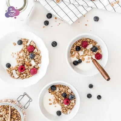 Kokos-Cashew Knuspermüsli