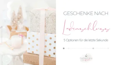 Geschenke nach Ladenschluss - 5 Optionen - Bild 1