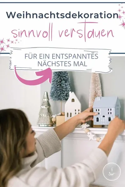 Weihnachtsdeko sinnvoll verstauen