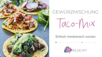 Taco-Mix Gew&uuml;rzmischung - Bild 1