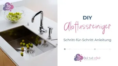 Abflussreiniger selber machen - Bild 1