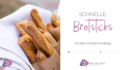 Schnelle Brotsticks als Fingerfood - Bild 1