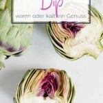 Frischer Artischocken-Spinat-Dip für warmen oder kalten Genuss, ideal als Vorspeise oder Snack.