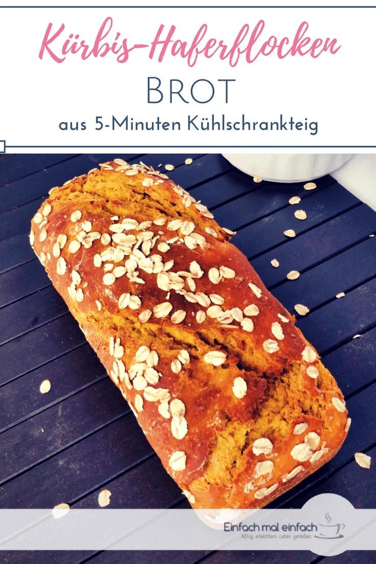 Rezept für Kürbisbrot mit Haferflocken - Bild 3