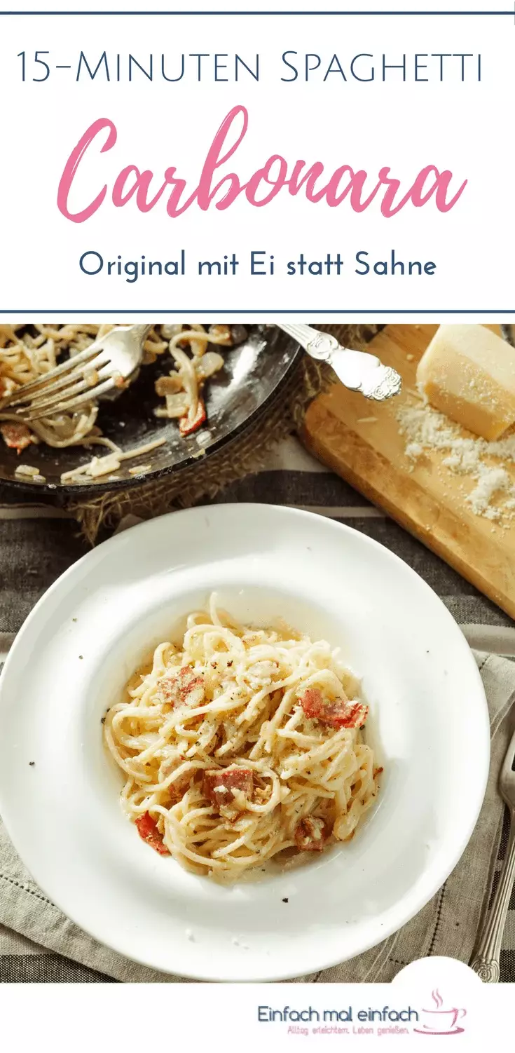 Original Spaghetti Carbonara in 15 Minuten - Bild 2