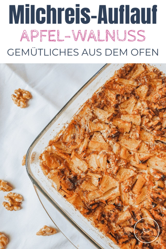Apfel-Walnuss Milchreisauflauf - Bild 4