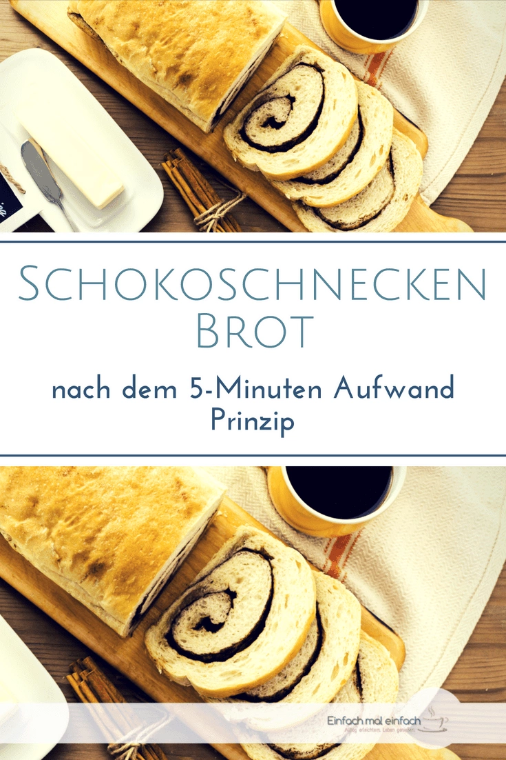 Schokoschnecken Brot - Bild 3