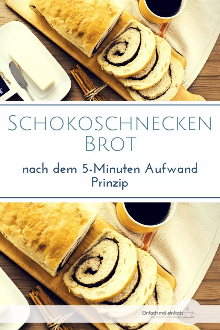 Schokoschnecken Brot - Bild 3