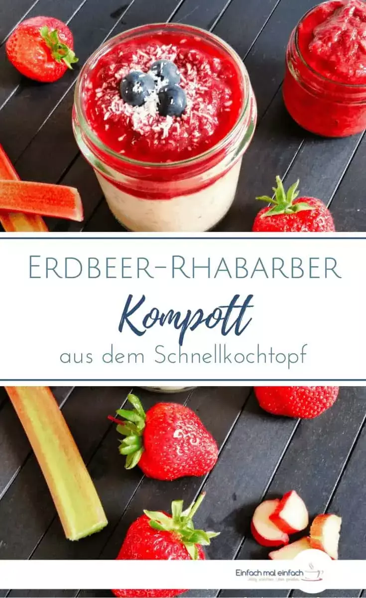 Erdbeer-Rhabarber Kompott - Bild 12