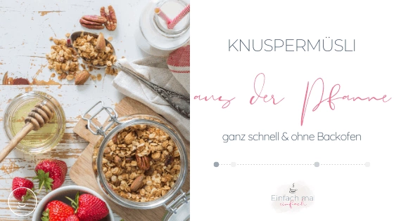 Knuspermüsli aus der Pfanne - Bild 1