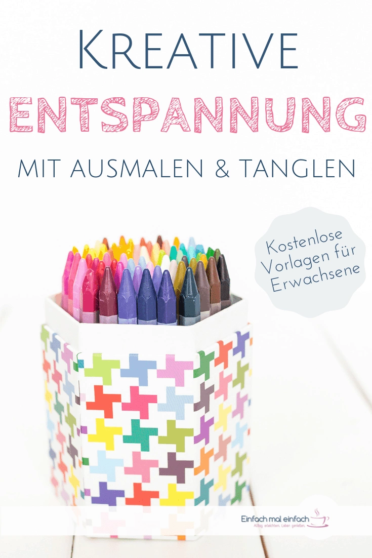 Kreative Entspannung - mit kostenlosen Vorlagen für Erwachsene - Bild 3